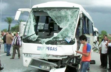ДТП и аварии на дорогах Турции