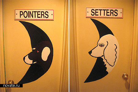 Туалет на выставке собак, Великобритания