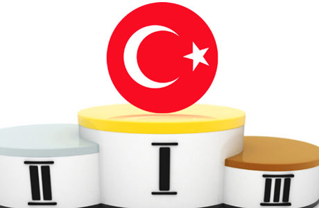 Турция вышла на первое место в общем объёме продаж